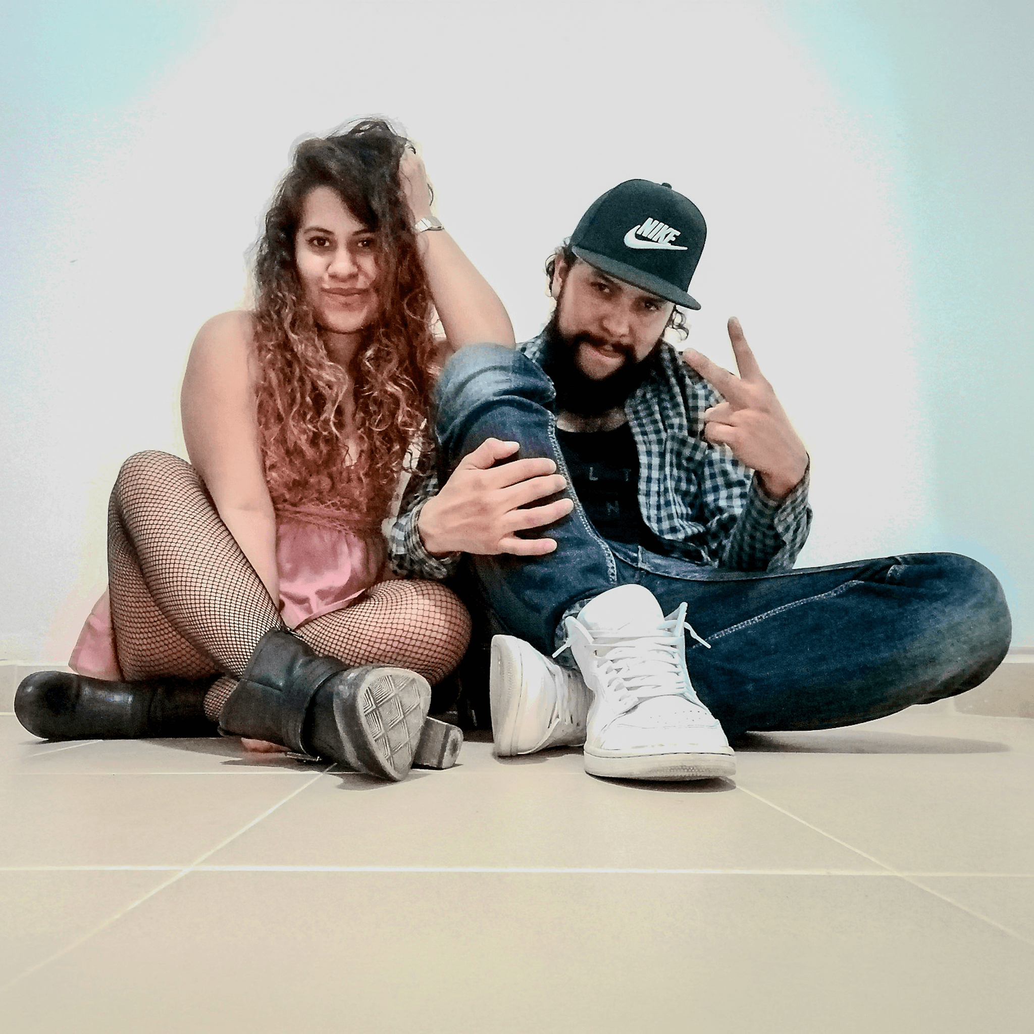 Sesión de fotos de Danni y Mike con estilo urbano